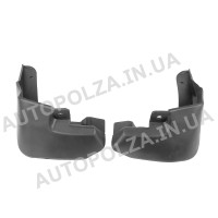 Передні гумові бризковики на Daewoo Lanos, Sens, Chevrolet Lanos "Classic" (2 шт.)