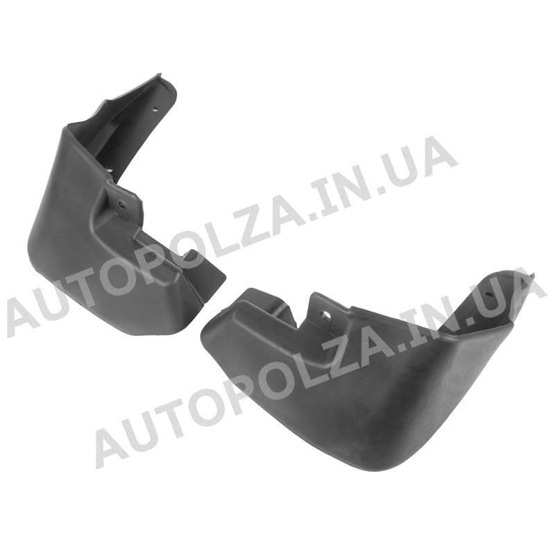 Передние резиновые брызговики на Daewoo Lanos, Sens, Chevrolet Lanos "Classic" (2 шт.)