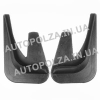 Задние резиновые брызговики Mud Flaps TUN №2 на Daewoo Lanos, Sens (2 шт.)