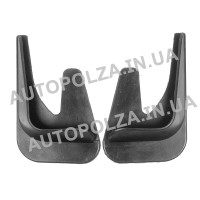 Передние резиновые брызговики Mud Flaps TUN №1 на Daewoo Lanos, Sens ( 2 шт.)