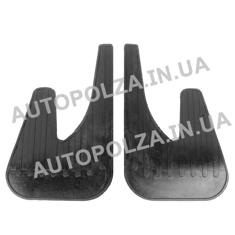 Передние резиновые брызговики Mud Flaps TUN №1 на Daewoo Lanos, Sens ( 2 шт.)