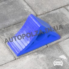 Противооткатный упор для Daewoo Lanos, Sens резиновый синий Atlant