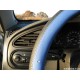 Чехол на руль Daewoo Lanos, Sens с синими вставками Комфорт