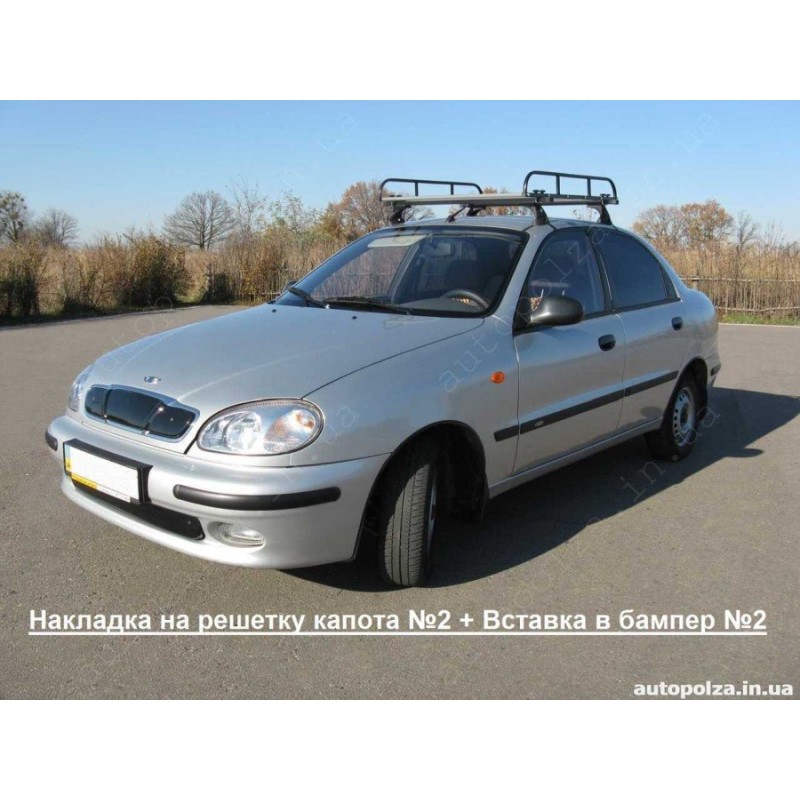 Заглушка в бампер Daewoo Lanos, Sens зимова Prima