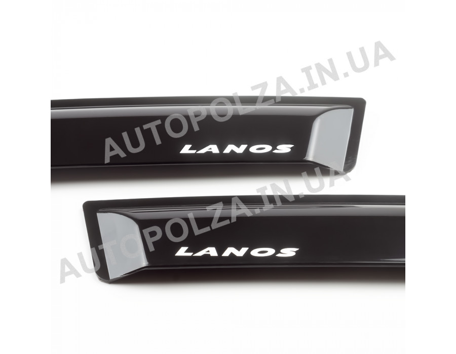 Дефлекторы окон Daewoo Lanos, Sens на скотче Lanos VL-02