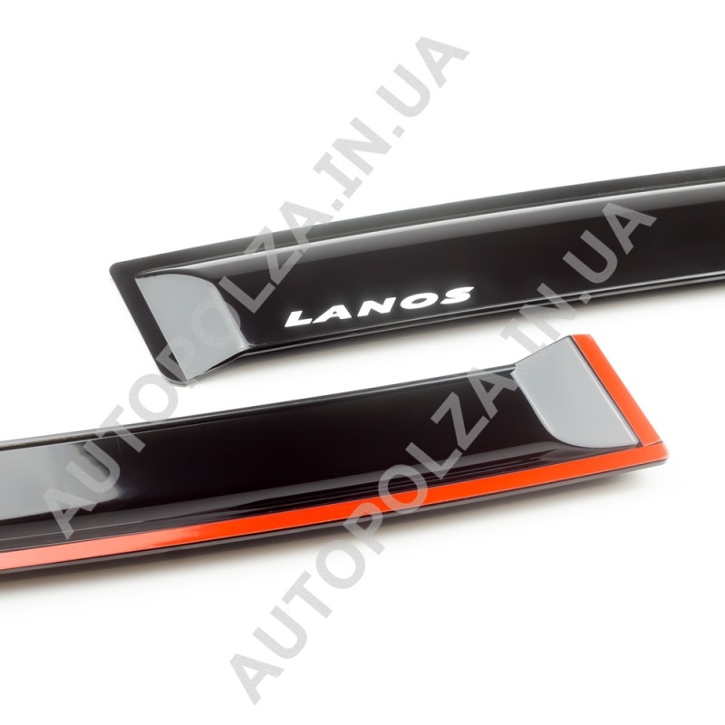 Дефлекторы окон Daewoo Lanos, Sens на скотче Lanos VL-02