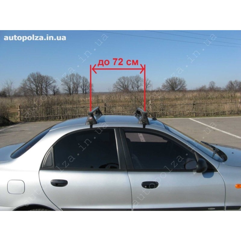 Багажник на крышу Daewoo Lanos, Sens, Chevrolet Lanos AК