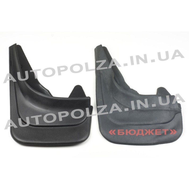 Брызговики Elegant 2 U-061 на Daewoo Lanos, Sens, Chevrolet Lanos резиновые задние 