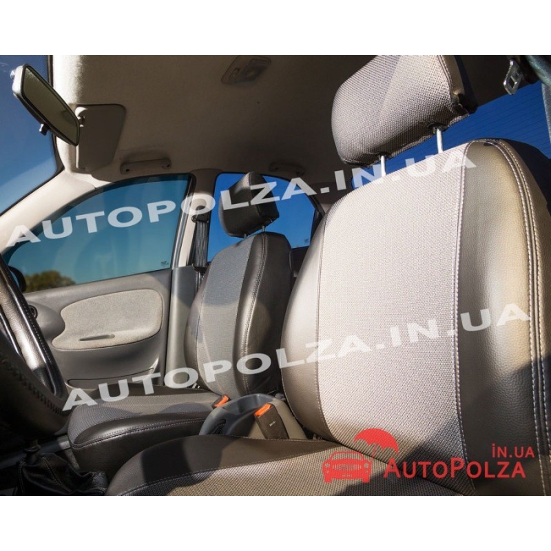 Чехлы на сиденья Daewoo Lanos, Sens экокожа Buffalo 