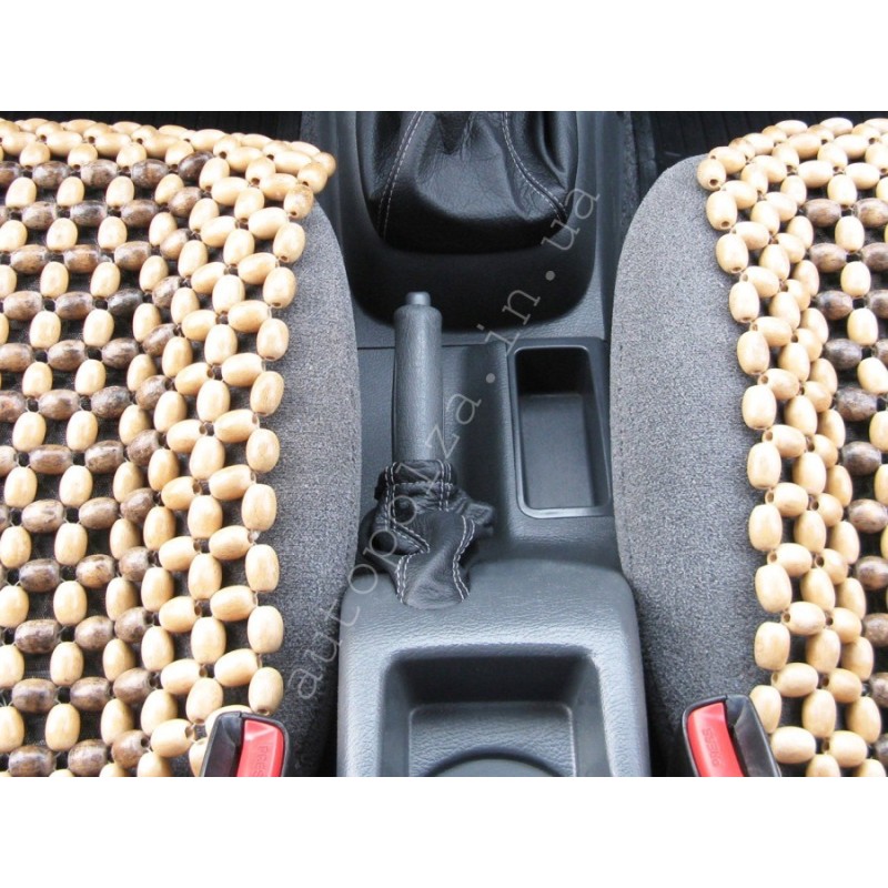 Чехол на ручник Daewoo Lanos, Sens, Chevrolet Lanos кожаный Senator