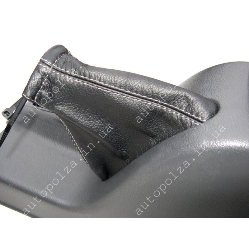 Чехол на ручник Daewoo Lanos, Sens, Chevrolet Lanos кожаный Senator