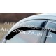 Дефлекторы окон Daewoo Lanos, Sens на скотче Clover (Корея) А-095