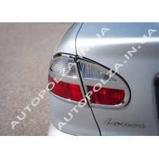 Хром-накладки на стопи Daewoo Lanos, Sens, Chevrolet Lanos AC