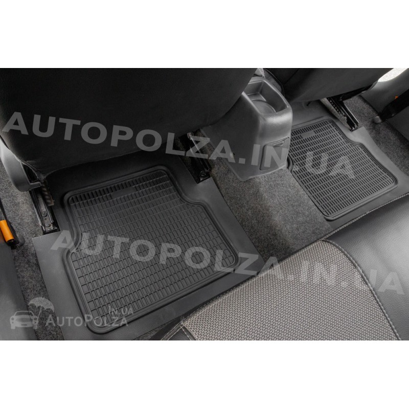 Коврики в Daewoo Lanos, Sens резиновые Ribbet Poland (4 шт.)