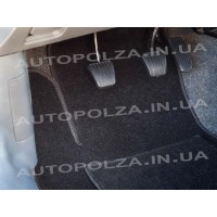 Текстильні килимки Daewoo Lanos, Sens Tetra чорні повнорозмірні (5 шт.)