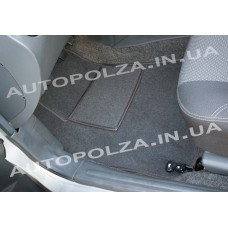 Текстильні килимки Daewoo Lanos, Sens Tetra Lite сірі (5 шт.)