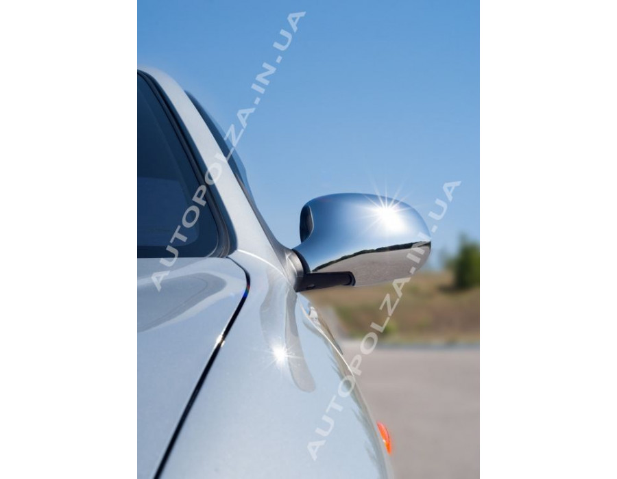 Хром-накладки на зеркала Daewoo Lanos, Sens, Chevrolet Lanos AC