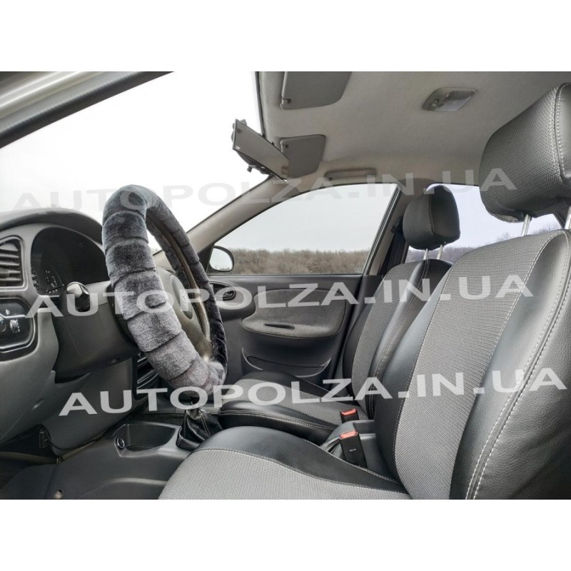 Меховой чехол на руль Daewoo Lanos, Sens Tibet