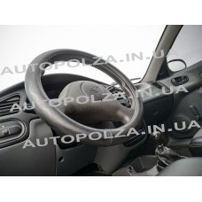Кожаный чехол на руль Daewoo Lanos, Sens с перфорацией Bora