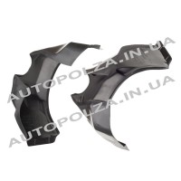 Передние подкрылки Daewoo Lanos, Sens Мега Локер П-77 (2 шт.) + саморезы