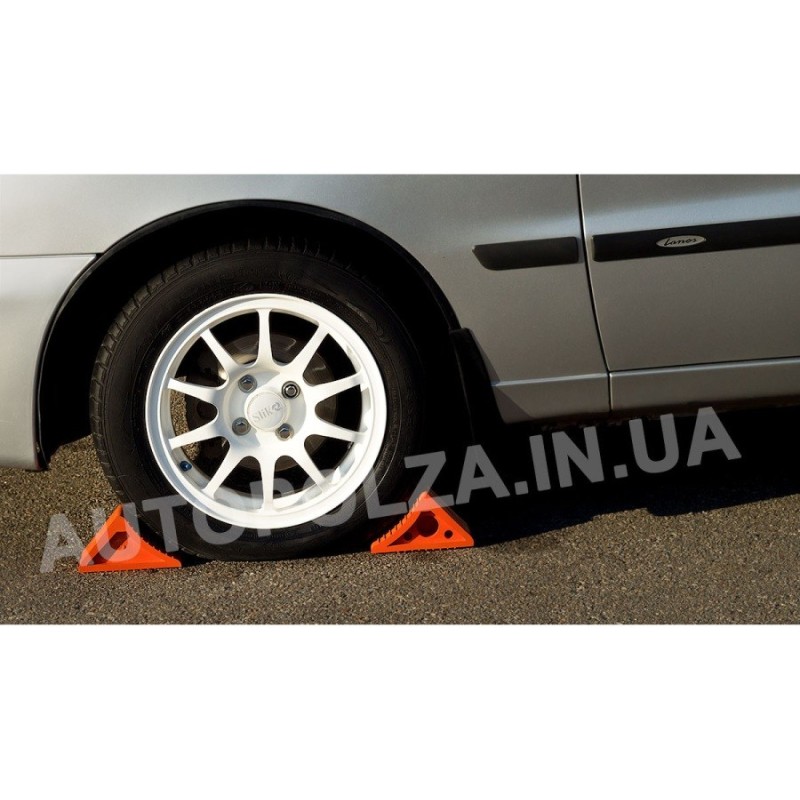 Противооткатный упор для Daewoo Lanos, Sens резиновый красный Atlant