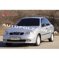 Дефлектори вікон Daewoo Lanos, Sens на скотчі 